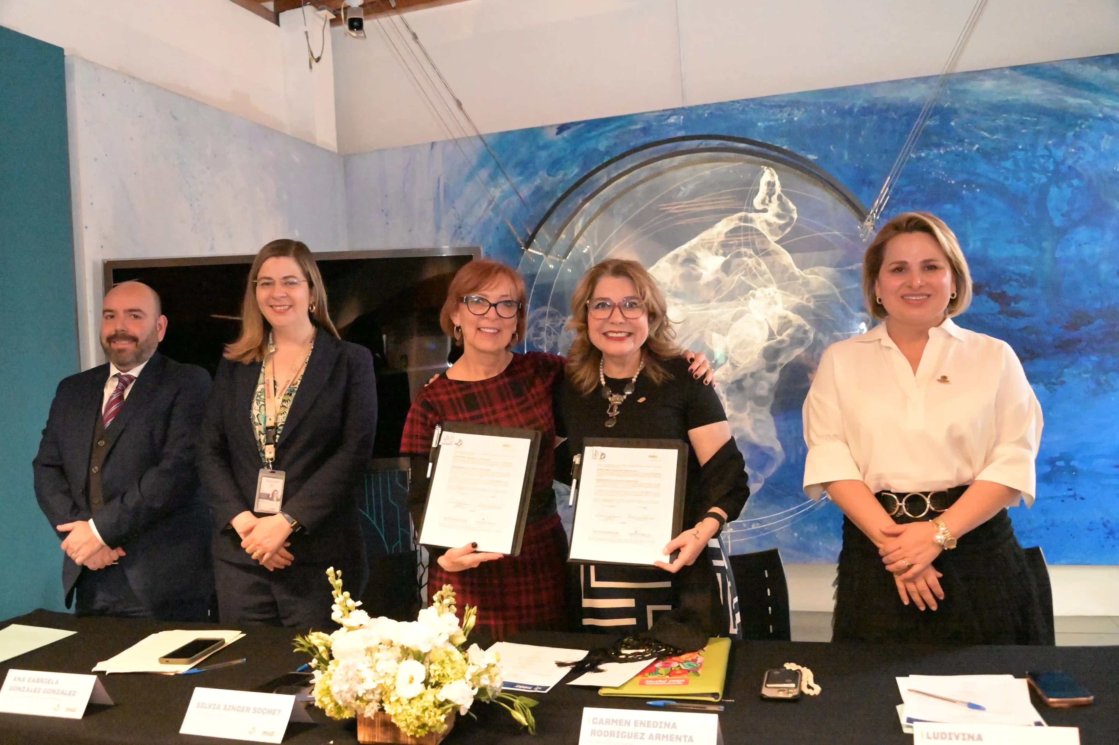 MIDE y CENEVAL firman convenio para unir esfuerzos en proyectos educativos y programas de certificación