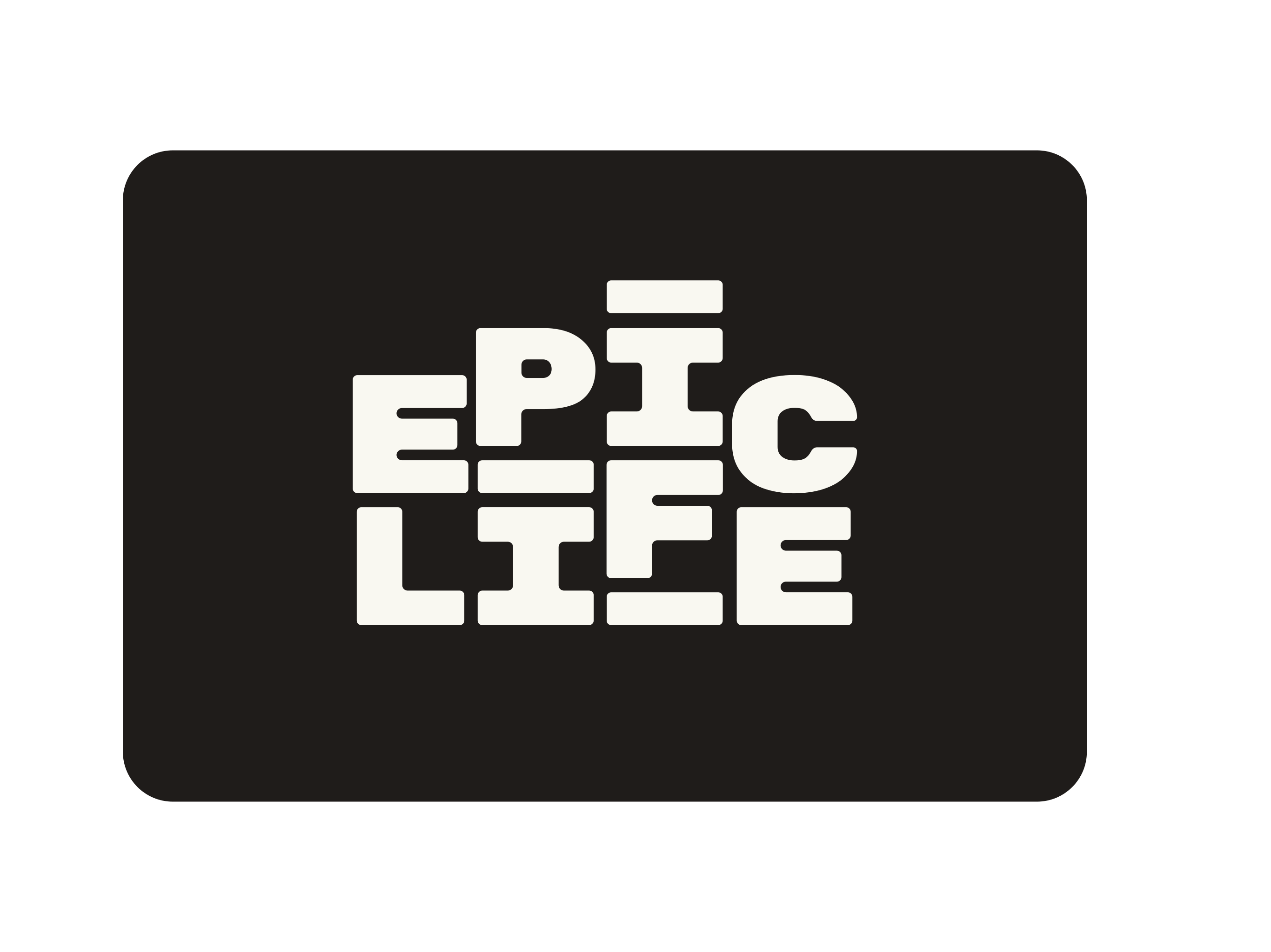 Epic Life - Logo